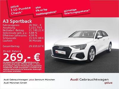 Gebraucht Audi A3 S-Line 204 PS (150 kW) 2022 Ibisweiß Limousine