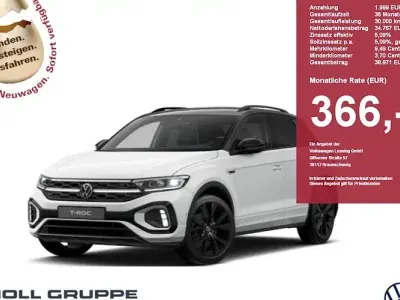 Nowe VW T-Roc Cabriolet Life 116 KM (85 kW) 2026 Biały SUV