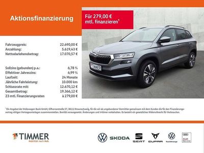 Usata Skoda Karoq Tour 116 CV (85 kW) 2022 Grigio SUV