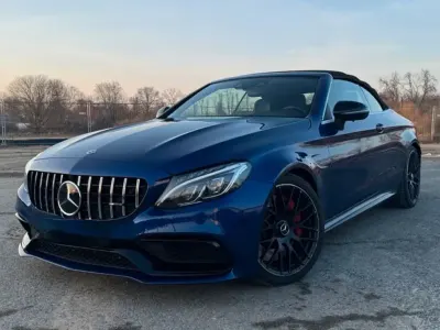 Gebraucht Mercedes C63S AMG AMG 510 PS (375 kW) 2018 Blau Cabrio
