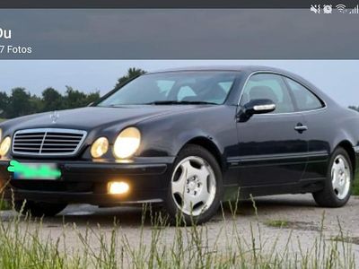 Gebraucht Mercedes CLK200 136 PS (100 kW) 2000 Schwarz Coupé