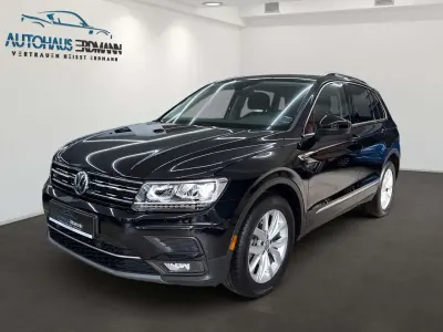 Second-hand VW Tiguan Highline 150 CP (110 kW) 2018 Negru SUV