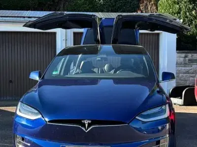 Gebraucht Tesla Model X 311 kW (423 PS) 2017 Blau SUV