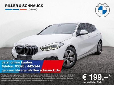 Gebraucht BMW 118 Advantage 136 PS (100 kW) 2022 Alpinweiss Kleinwagen