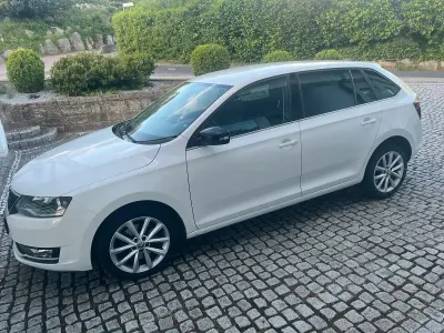 Używany Skoda 110 R Style 110 KM (80 kW) 2017 Biały Sedan/Limuzyna