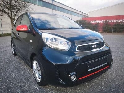 Gebraucht Kia Picanto Spirit 84 PS (61 kW) 2015 Schwarz Kleinwagen
