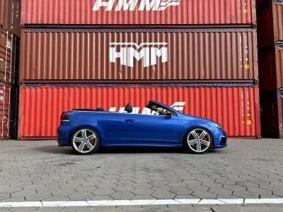 Occasion VW Golf Cabriolet R 265 ch (194 kW) 2014 Bleue Cabriolet
