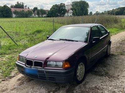 Gebraucht BMW 316 102 PS (75 kW) 1995 Rot Coupé
