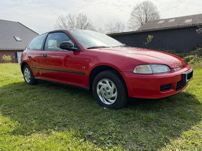 Usata Honda Civic 90 CV (66 kW) 1992 Rosso Utilitaria