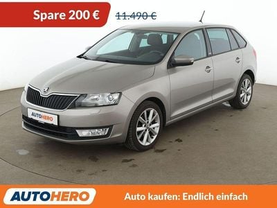Gebraucht Skoda Rapid Joy 90 PS (66 kW) 2016 Gelb Kleinwagen