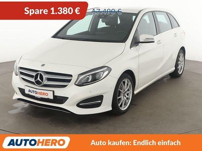 Gebraucht Mercedes B180 Urban 122 PS (89 kW) 2017 Weiß Van / Kleinbus