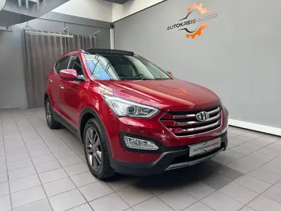 Gebraucht Hyundai Santa Fe Premium 197 PS (144 kW) 2013 Rot SUV