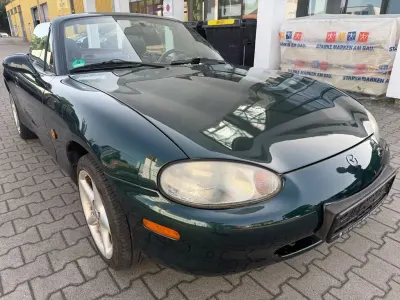 Gebraucht Mazda MX5 101 PS (74 kW) 2000 Grün Cabrio
