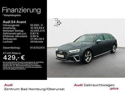Daytonagrau perleffekt Gebraucht 2024 Audi S4 Sport Kombi | 52.890 € (Fairer Preis)