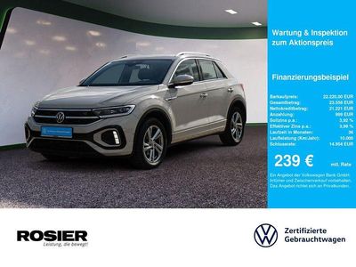Usata VW T-Roc R-line 110 CV (80 kW) 2024 Grigio SUV