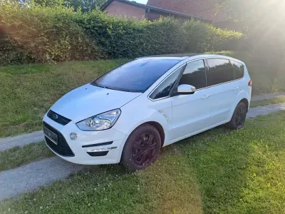 Gebraucht Ford S-MAX Titanium 203 PS (149 kW) 2011 Weiß Van / Kleinbus