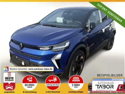 Neu Renault Captur Techno 101 PS (74 kW) 2025 Grau (stahlgrau metallic + highlandg) SUV