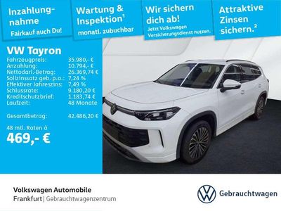Gebraucht VW Tayron Life 150 PS (110 kW) 2025 Weiß SUV