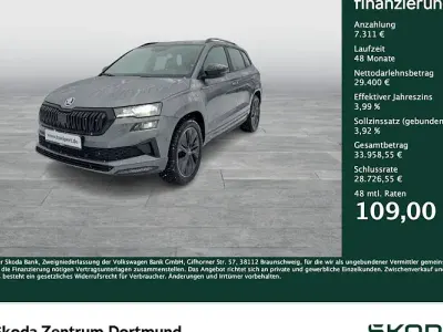 Gebraucht Skoda Karoq SportLine 190 PS (139 kW) 2025 Graphitegrau metallic SUV