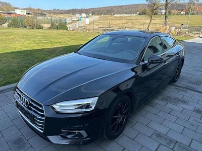 Brugt Audi A5 Sportback S-Line 190 HK (139 kW) 2018 Sort Hatchback