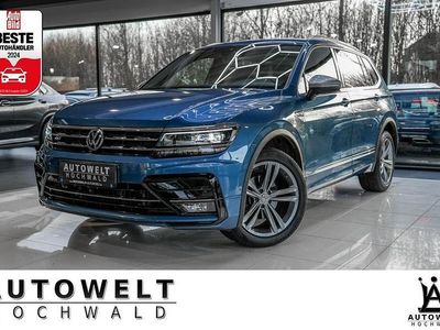Gebraucht VW Tiguan Allspace Highline 150 PS (110 kW) 2021 Blau SUV