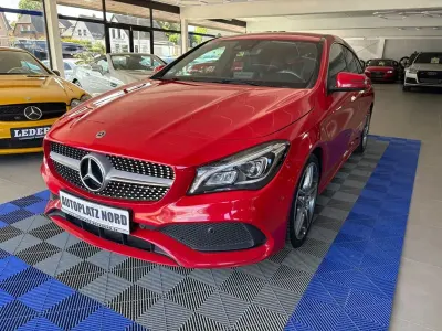 Brugt Mercedes CLA220 170 HK (125 kW) 2018 Rød Sedan