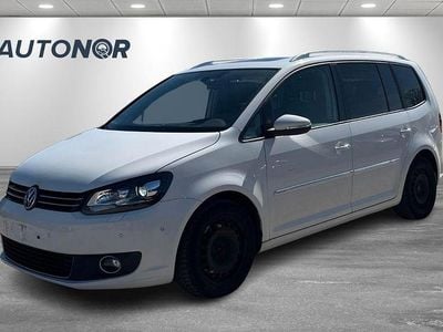 Second-hand VW Touran Highline 140 CP (102 kW) 2011 Alb Monovolum