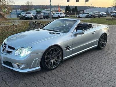 Second-hand Mercedes SL55 AMG AMG 500 CP (367 kW) 2002 Argintiu Cabrio