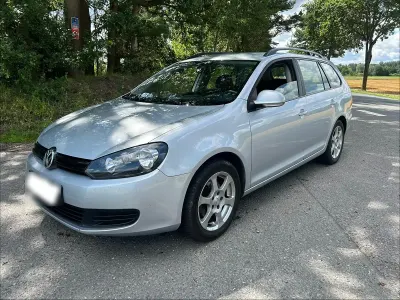 Gebraucht VW Golf VI 105 PS (77 kW) 2012 Silber Kombi