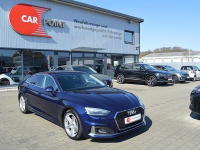 Gebraucht Audi A5 Sportback Comfort 163 PS (119 kW) 2020 Navarrablau metallic Kleinwagen