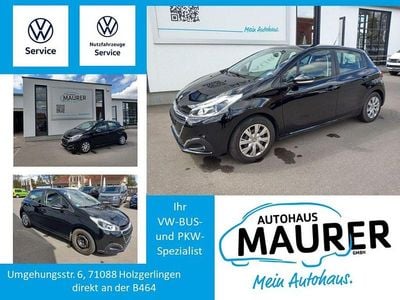 Usata Peugeot 208 83 CV (61 kW) 2019 Nero Utilitaria