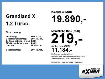 Gebraucht Opel Grandland X Elegance 131 PS (96 kW) 2023 Schwarz SUV