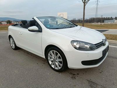 Gebraucht VW Golf Cabriolet 122 PS (89 kW) 2012 Weiß Cabrio