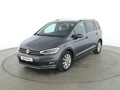 Gebraucht VW Touran Highline 150 PS (110 kW) 2019 Grau Van / Kleinbus