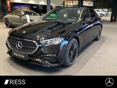 Gebraucht Mercedes E300 Advanced 313 PS (230 kW) 2024 Metalliclack obsidianschwarz Limousine