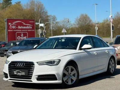 Używany Audi A6 Business 218 KM (160 kW) 2017 Biały Sedan/Limuzyna