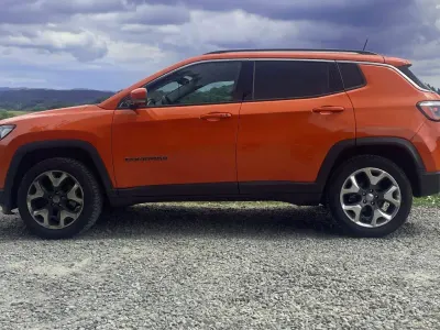 Gebraucht Jeep Compass Limited 170 PS (125 kW) 2018 Orange SUV