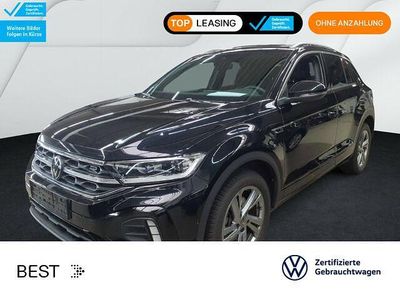 Gebraucht VW T-Roc R-line 150 PS (110 kW) 2024 Deep black perleffekt SUV