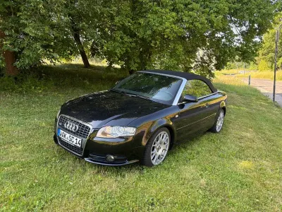 Gebraucht Audi A4 Cabriolet S-Line 163 PS (119 kW) 2008 Schwarz Cabrio