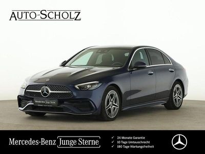 Gebraucht Mercedes C200 AMG 163 PS (119 kW) 2022 Blau Limousine