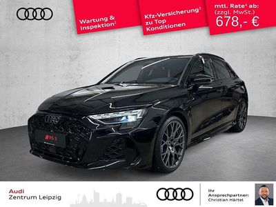 Ny Audi RS3 Sport 400 HK (294 kW) 2025 Sort Sedan