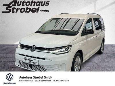 Neu VW Caddy Maxi 116 PS (85 kW) 2025 Weiß Van / Kleinbus