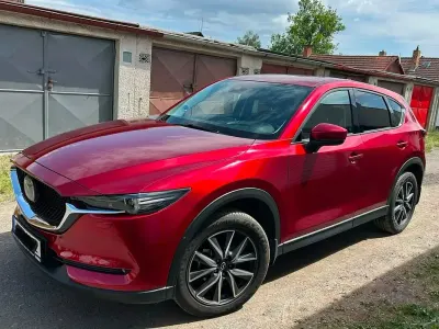 Gebraucht Mazda CX-5 Exclusive-Line 194 PS (142 kW) 2018 Rot SUV