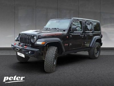 Gebraucht Jeep Wrangler Rubicon 272 PS (200 kW) 2021 Schwarz SUV