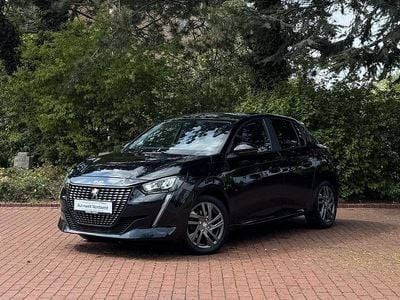 Usata Peugeot 208 Active 101 CV (74 kW) 2021 Nero Utilitaria