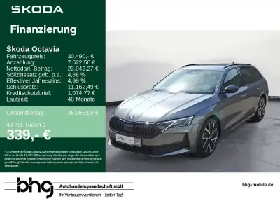 Gebraucht Skoda Octavia SportLine 150 PS (110 kW) 2025 Graphitegrau metallic Kombi