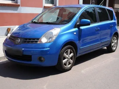 Gebraucht Nissan Note 88 PS (64 kW) 2008 Blau Kleinwagen