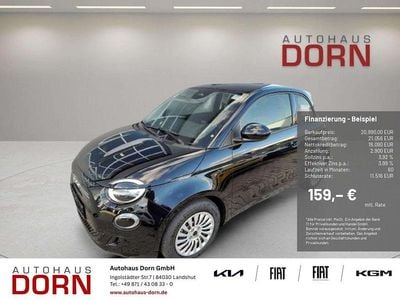 Neu Fiat 500e Action 69 kW (95 PS) 2025 Onyx schwarz Kleinwagen