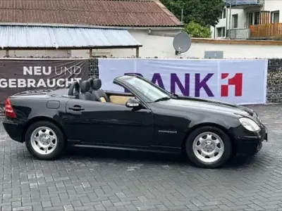 Gebraucht Mercedes SLK200 Edition 163 PS (119 kW) 2003 Schwarz Cabrio