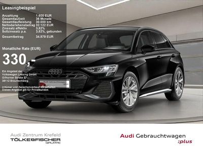 Second-hand Audi A3 S-Line 150 CP (110 kW) 2025 Negru Berlinǎ
